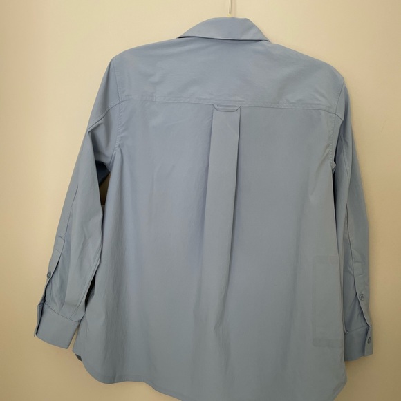 NWT Athleta Oversized Button Down Shirt XXS - Picture 2 of 12